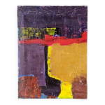 Acrylique sur toile petit tableau art abstrait contemporain