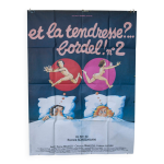 Affiche 120x160 et la tendresse bordel numero 2 fabrice luchini 1983