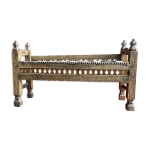Afghanistan, un ancien porte jarres en bois de cèdre, milieu 19éme. porte - cruches Afghanistan, un ancien porte jarres en bois de cèdre, milieu 19éme. porte - cruches