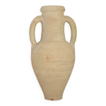 Amphore en terre cuite artisanale