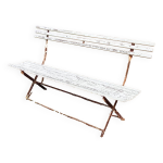 Ancien banc de jardin pliant Ancien banc de jardin pliant