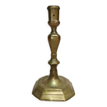 Ancien bougeoir en bronze, xvii�me si�cle