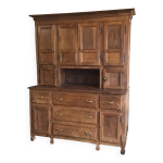 Ancien buffet 2 corps de boiserie en chne