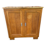 Ancien buffet vintage parisien deux portes