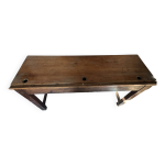 Ancien bureau colier en bois