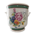 Ancien cache - pot vase véritable porcelaine france paris art décoratif design Ancien cache - pot vase véritable porcelaine france paris art décoratif design