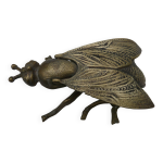 Ancien cendrier en laiton en forme de mouche