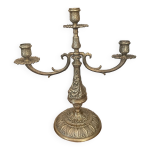 Ancien chandelier en laiton massif