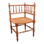 Ancien fauteuil chaise de coin d angle
