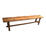 Ancien grand banc en chne