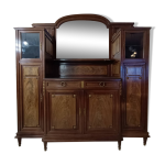 Ancien grand meuble cabinet louix xvi vitrine miroir Ancien grand meuble cabinet louix xvi vitrine miroir