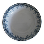 Ancien grand plat creux terre de fer sarreguemines u&c