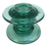 Ancien isolateur edf eiv a21 à détourner en bougeoir industriel verre trempé Ancien isolateur edf eiv a21 à détourner en bougeoir industriel verre trempé