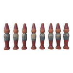 Ancien jeu de quilles en bois