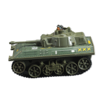 Ancien jouet tank joustra