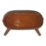 Ancien l�chefrites en terre cuite verniss�e xix �me