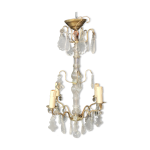 Ancien lustre pampilles