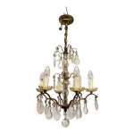 Ancien lustre  pampilles