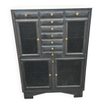 Ancien meuble de dentiste mtal meuble de mtier