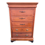 Ancien meuble de m�tier en ch�ne � tiroirs