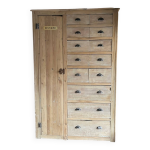 Ancien meuble de metier combin