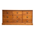 Ancien meuble de mtier  tiroirs