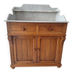 Ancien meuble de salle de bain avec marbre Ancien meuble de salle de bain avec marbre