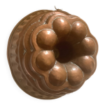 Ancien moule  gteau kouglof en cuivre
