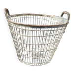 Ancien panier  pomme de terre en fer