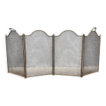 Ancien pare feu de chemine xixme sicle, pare tincelles napolon iii