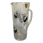 Ancien pichet biche cerf fains france