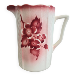 Ancien pichet fleurs roses granit hungary