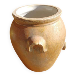 Ancien pot vinaigrier gres