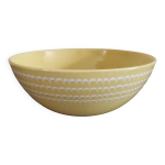 Ancien saladier longchamp jaune soleil vintage