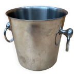 Ancien seau a champagne rafrachissoir couzon inox france