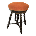 Ancien tabouret de piano rglable