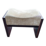 Ancien tabouret pouf de coiffeuse Ancien tabouret pouf de coiffeuse