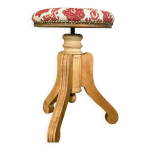 Ancien tabouret  vis retapiss