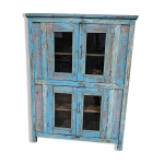 Ancien vaisselier en teck birman