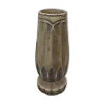 Ancien vase en fonte vintage