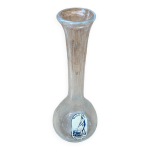 Ancien vase soliflore verrerie art soisy sur ecole verre souffl� france vintage