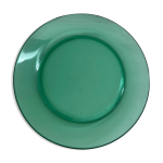 Ancienne assiette arcoroc verte