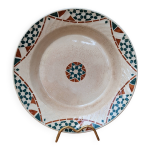Ancienne assiette creuse gien modle dde