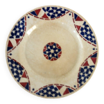Ancienne assiette gien modle dde