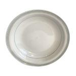 Ancienne assiette gs porcelaine blanche
