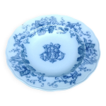 Très ancienne assiette / plat de service en porcelaine anglaise b. w. m de la maison brown westhead moor ... Très ancienne assiette / plat de service en porcelaine anglaise b. w. m de la maison brown westhead moor ...