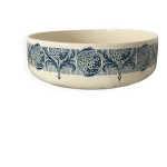 Ancienne bassine en terre de fer moulin des loups , grande coupe  fruits