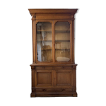 Ancienne bibliothque vitre xl chne napolon xixme