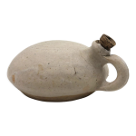 Ancienne bouillotte ronde en grs