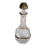 Ancienne carafe carafon en verre digestif liqueur
